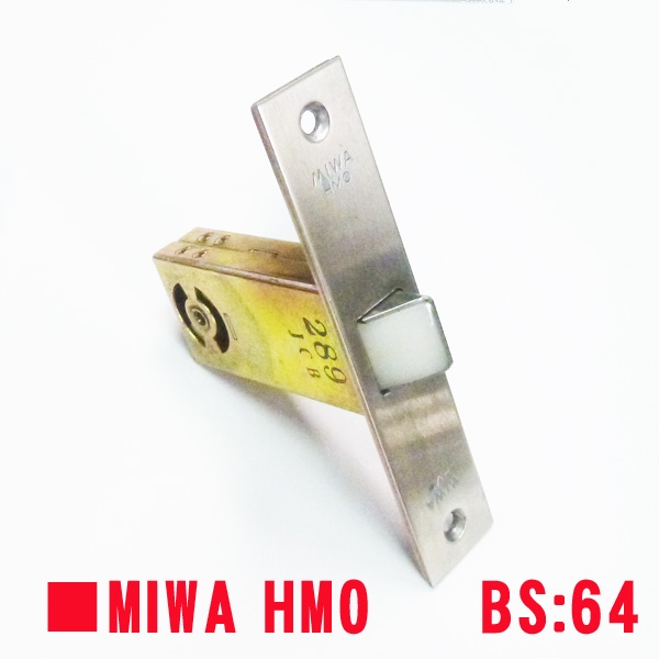175-KS-090 空錠 MIWA HMOケース BS:64 フロント付 | ドア錠・ハンドル