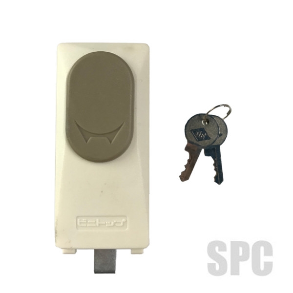 244-0500　ビニトップ物置用ミニ錠　旧タイプ