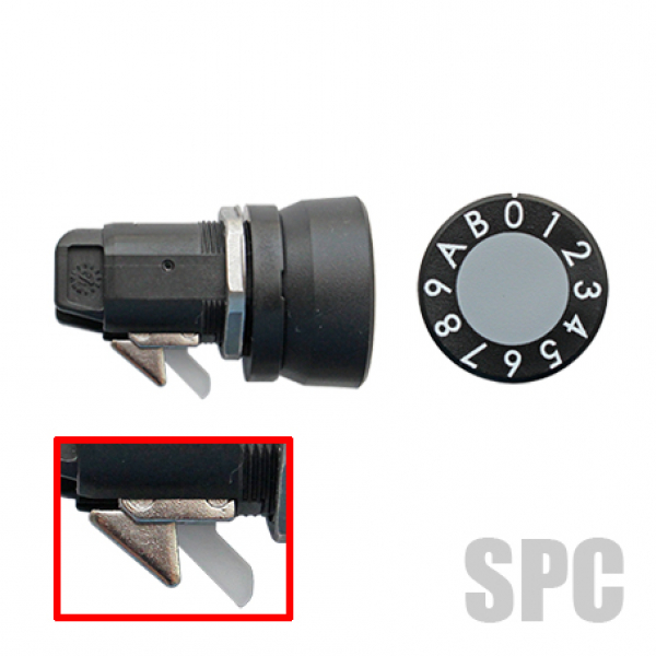 061-50　ポスト錠　　　キョウワナスタ　　　　　タテダイヤル錠