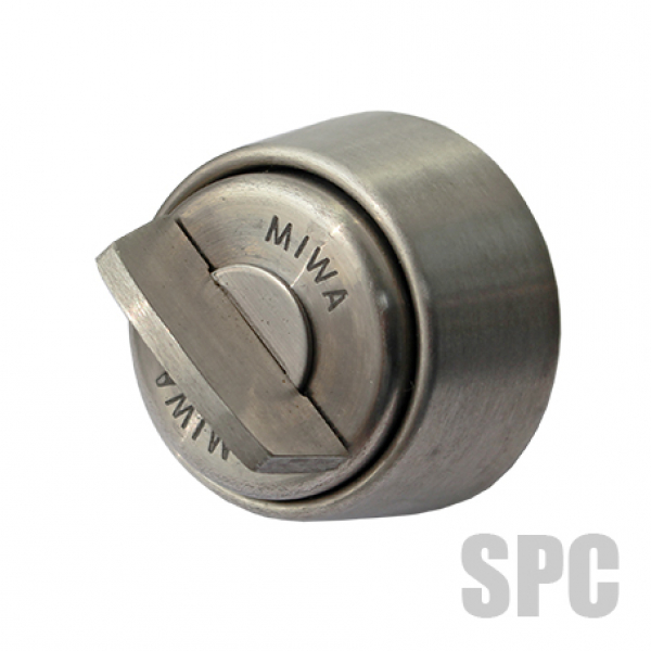 MIWAサムターン　　　　BH・DN　ステン色　　　殻径:38mm　　　　　　Dt:30・40・45㎜