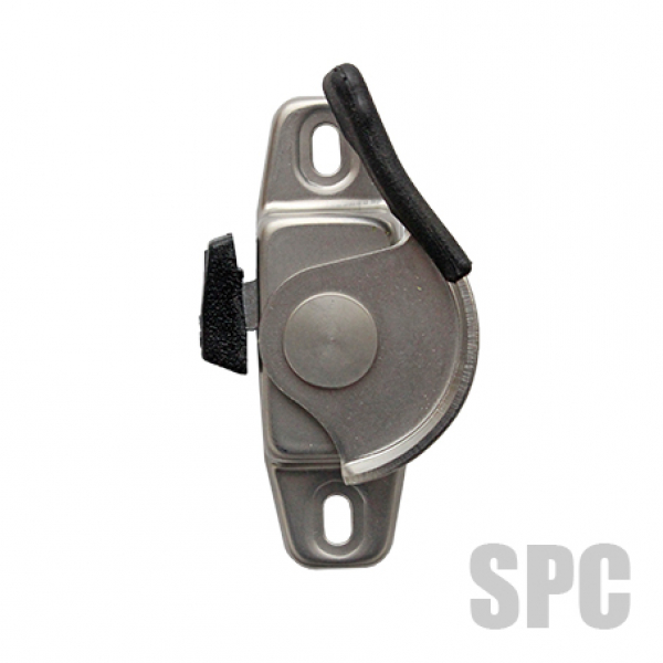 クレセント-日軽ビル-CL68　シルバー・ブロンズ色　　ロック付・内観右