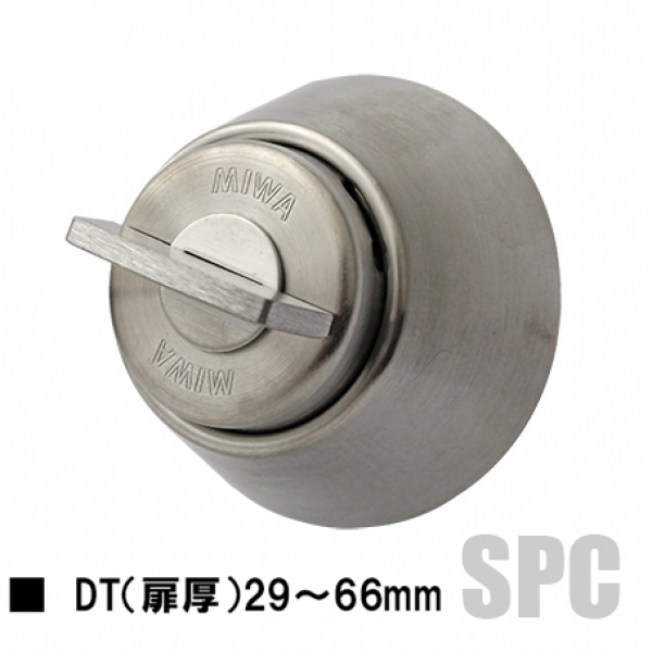 MIWA サムターン　　　　　TRF・TRT　ドア厚29～66mm　 ステン色