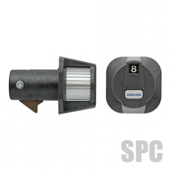 068-01　ポスト錠　　　新協和　タテダイヤル錠