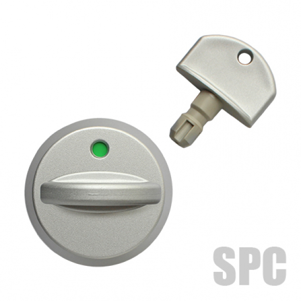 下部防犯サムターン　　　三協-19-554-03SLC　WD5116　SLC色