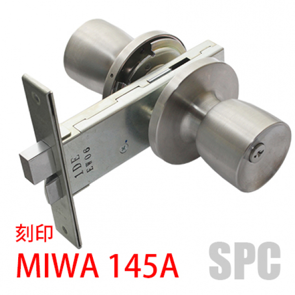 MIWA錠　U9-145HMD-4 BS100  ステン色 両面錠