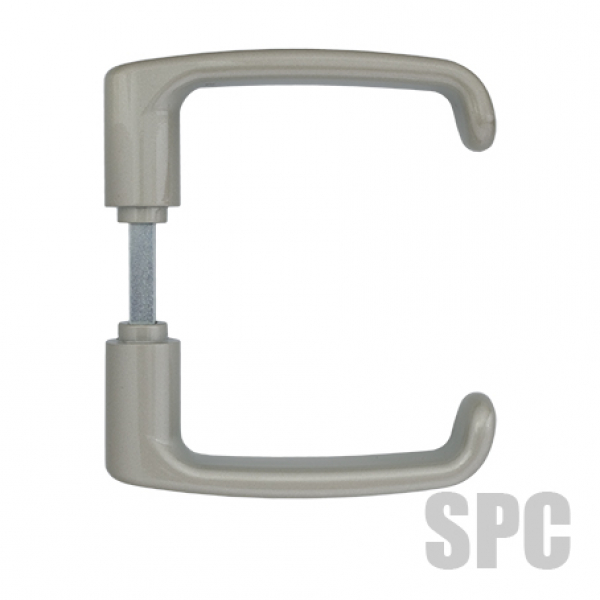 ユーシン　レバーハンドル　　アルミLH15A　DT:46~54mm