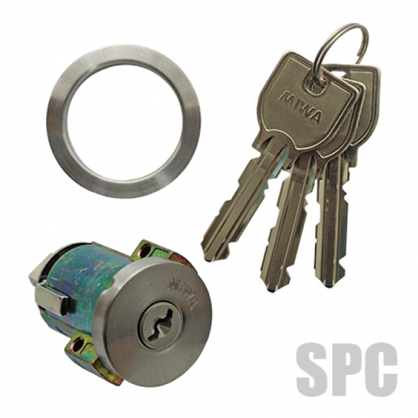 MIWAシリンダー　U9TRU  080-1010ST色ピン固定式　ユーズド品